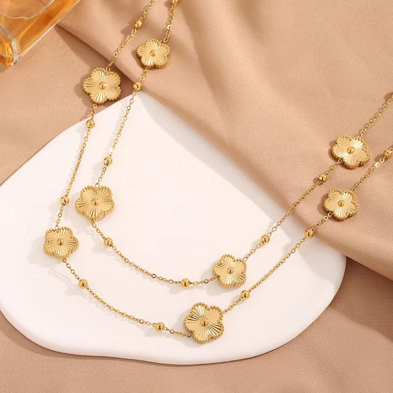 Luméra Golden Blossom Ketting ✨